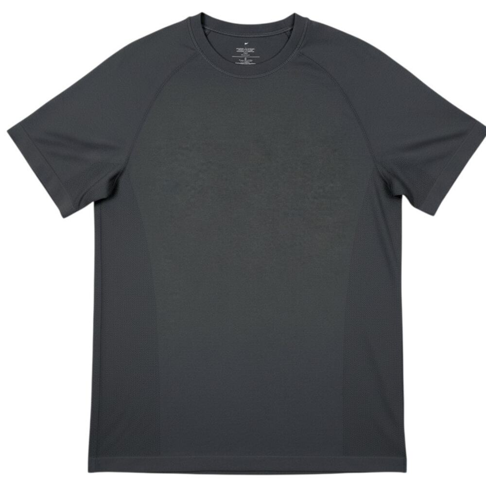 Fabletics Training Day Tee Shirt Mens Medium Grey Short Sleeve Workout Gym